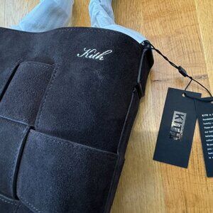 *BRAND NEW* Kith Woven Oiled Suede Tote